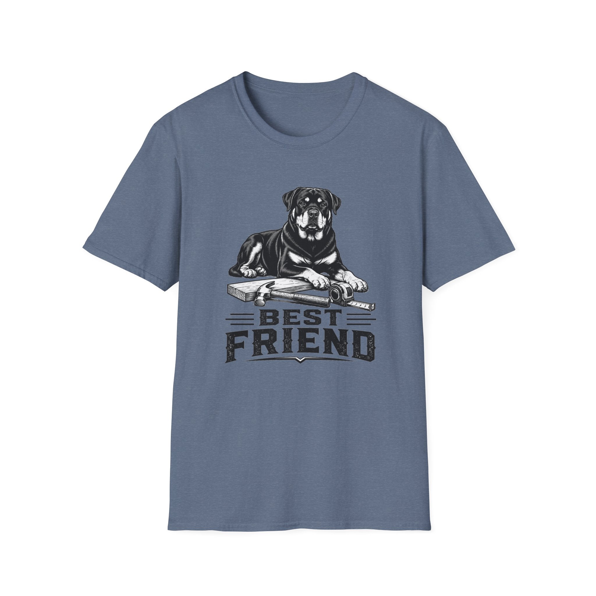 Rottie Best Friend Woodworking T-Shirt