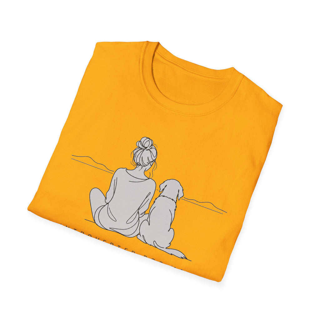 Introverted Dog Mom T-Shirt
