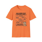 Dog Mom Exit Decision Chart T-Shirt