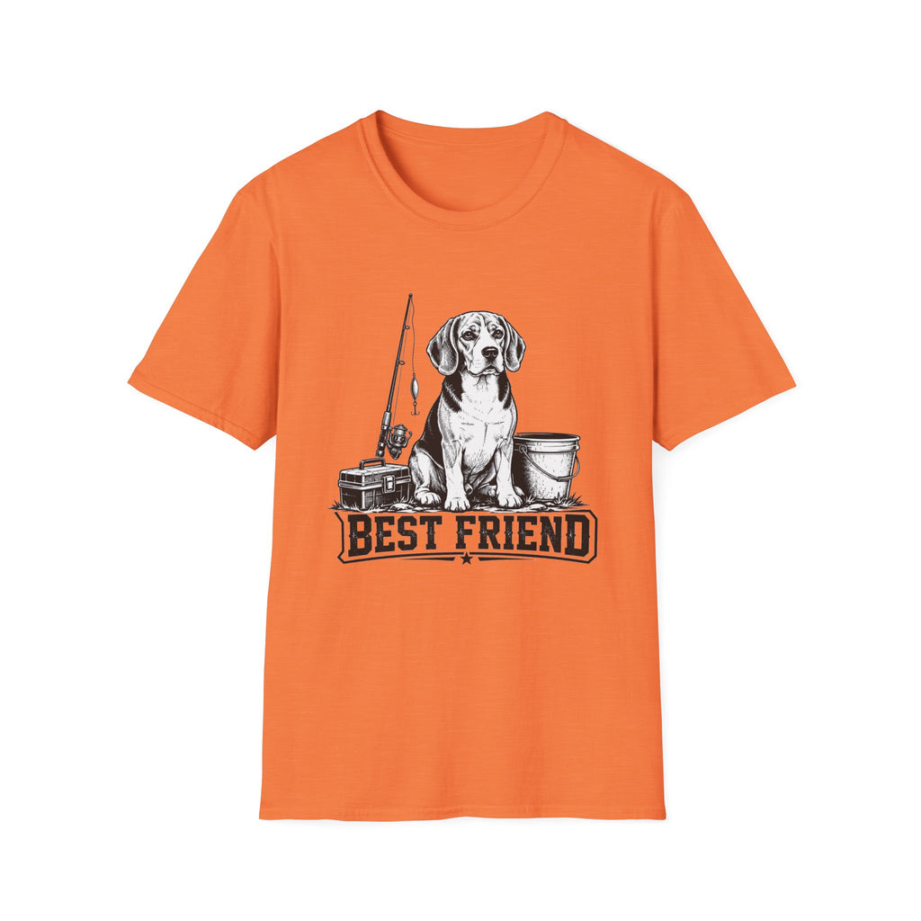 Beagle Best Friend Fishing Again T-Shirt