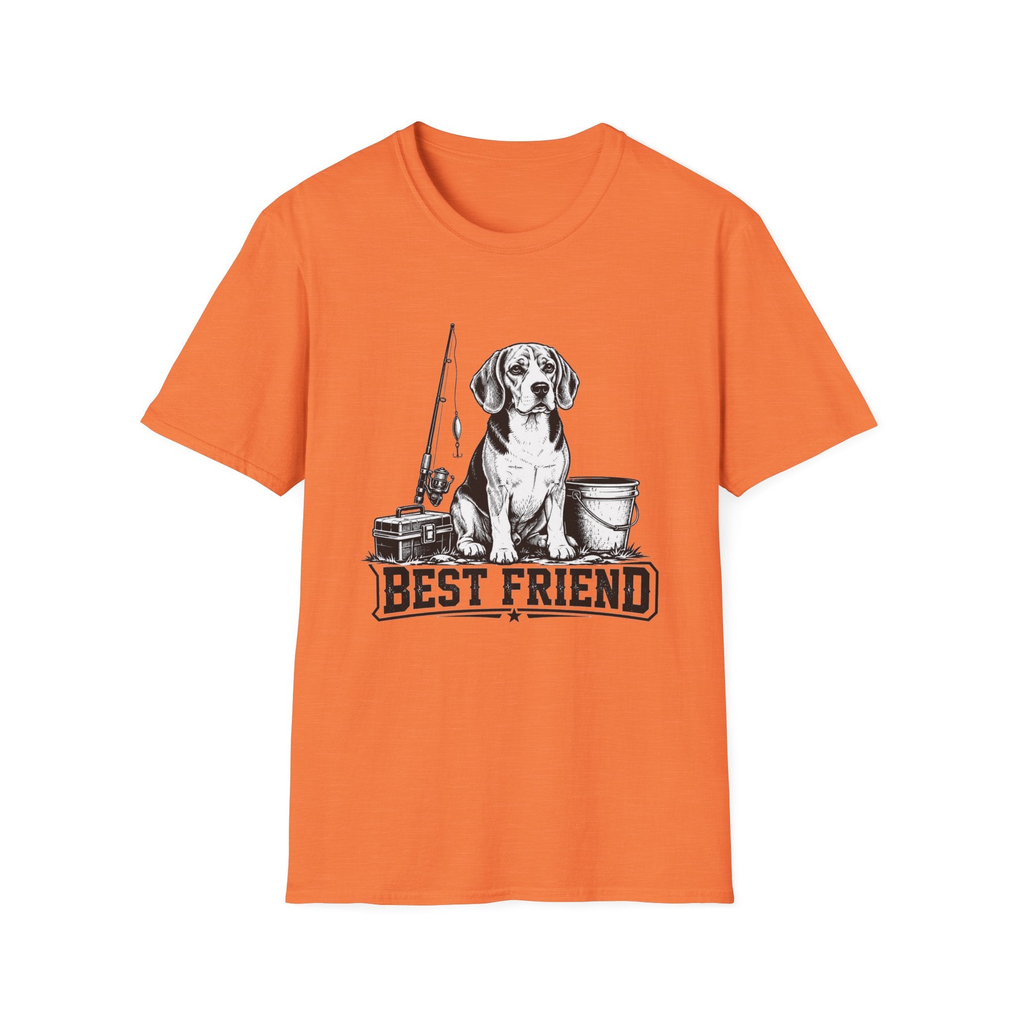 Beagle Best Friend Fishing Again T-Shirt