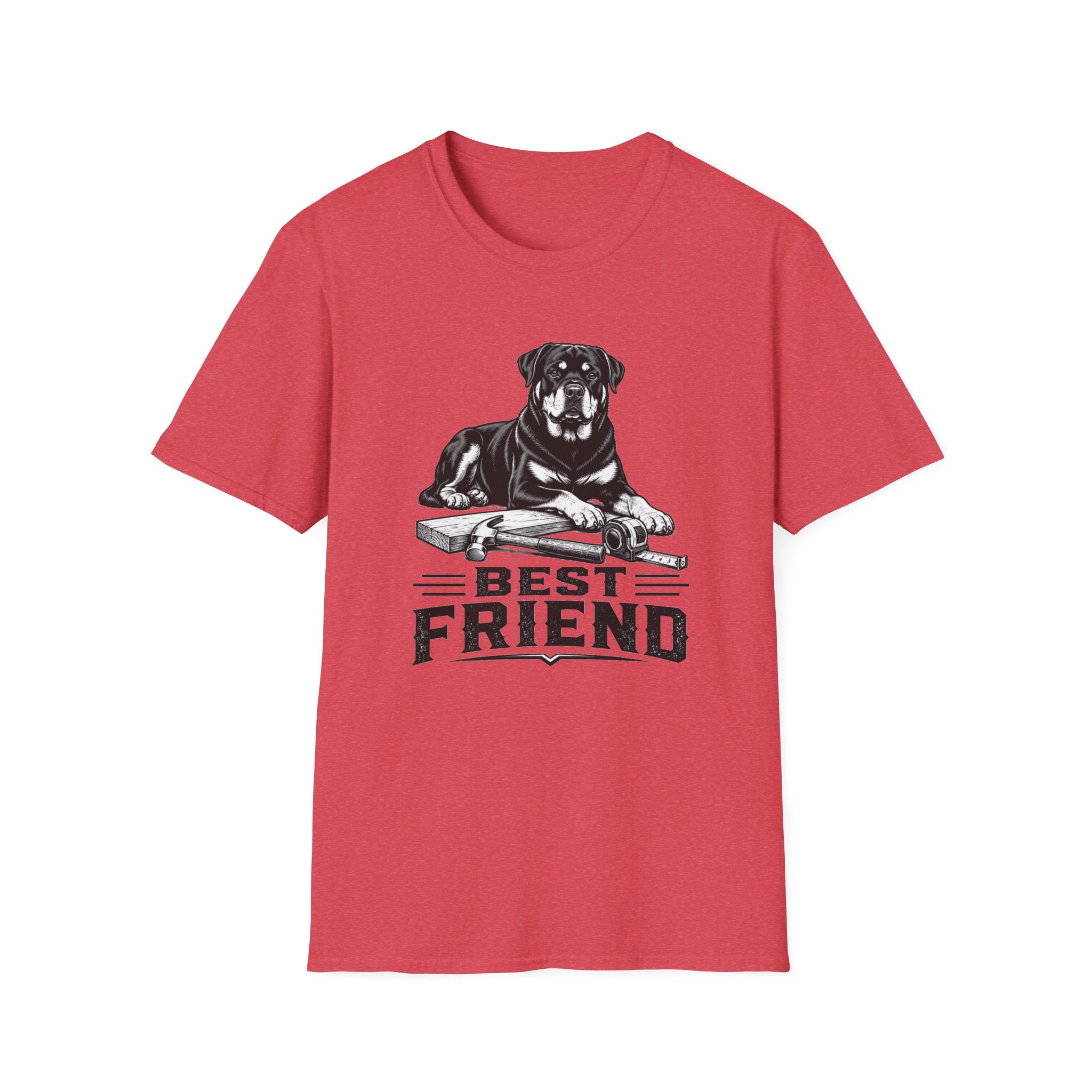 Rottie Best Friend Woodworking T-Shirt