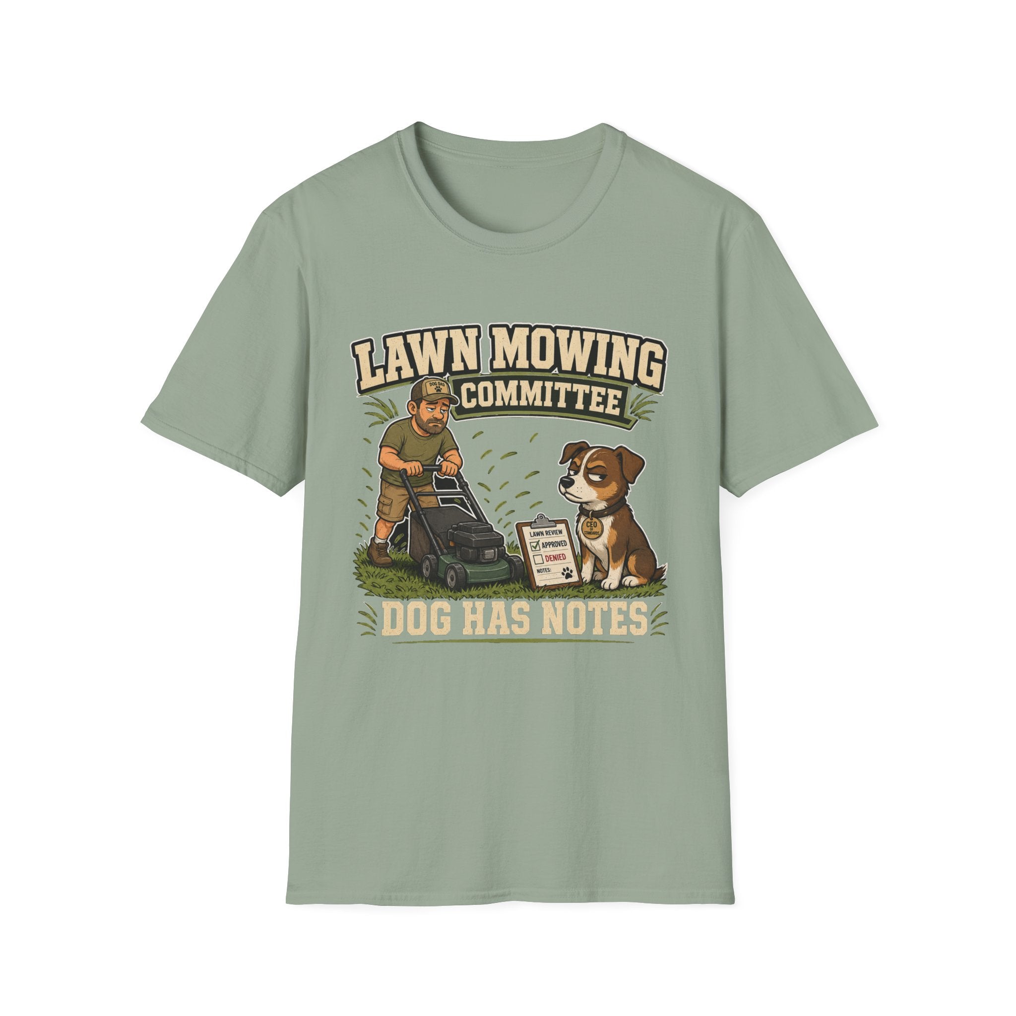Lawn Mowing Committee T-Shirt
