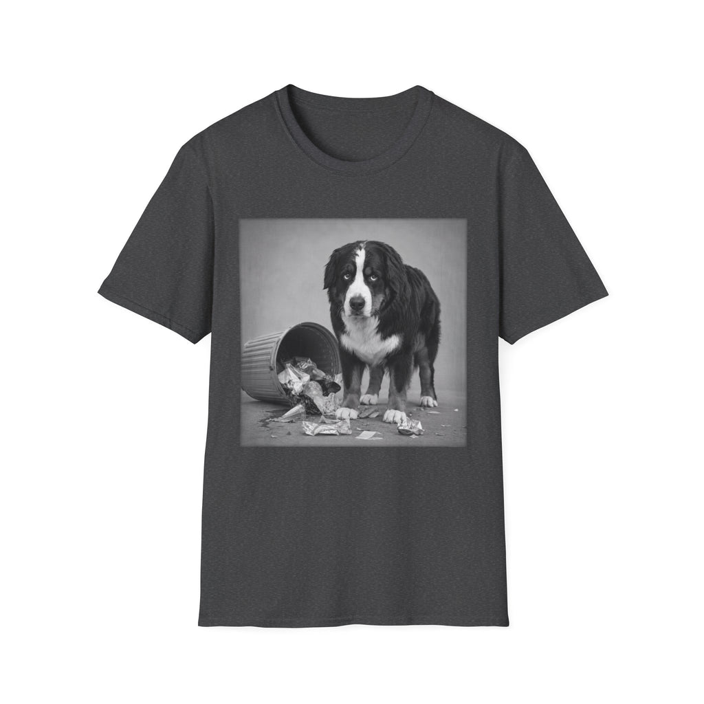 Bernese Mountain Dog Garbage Bad Dog T-Shirt