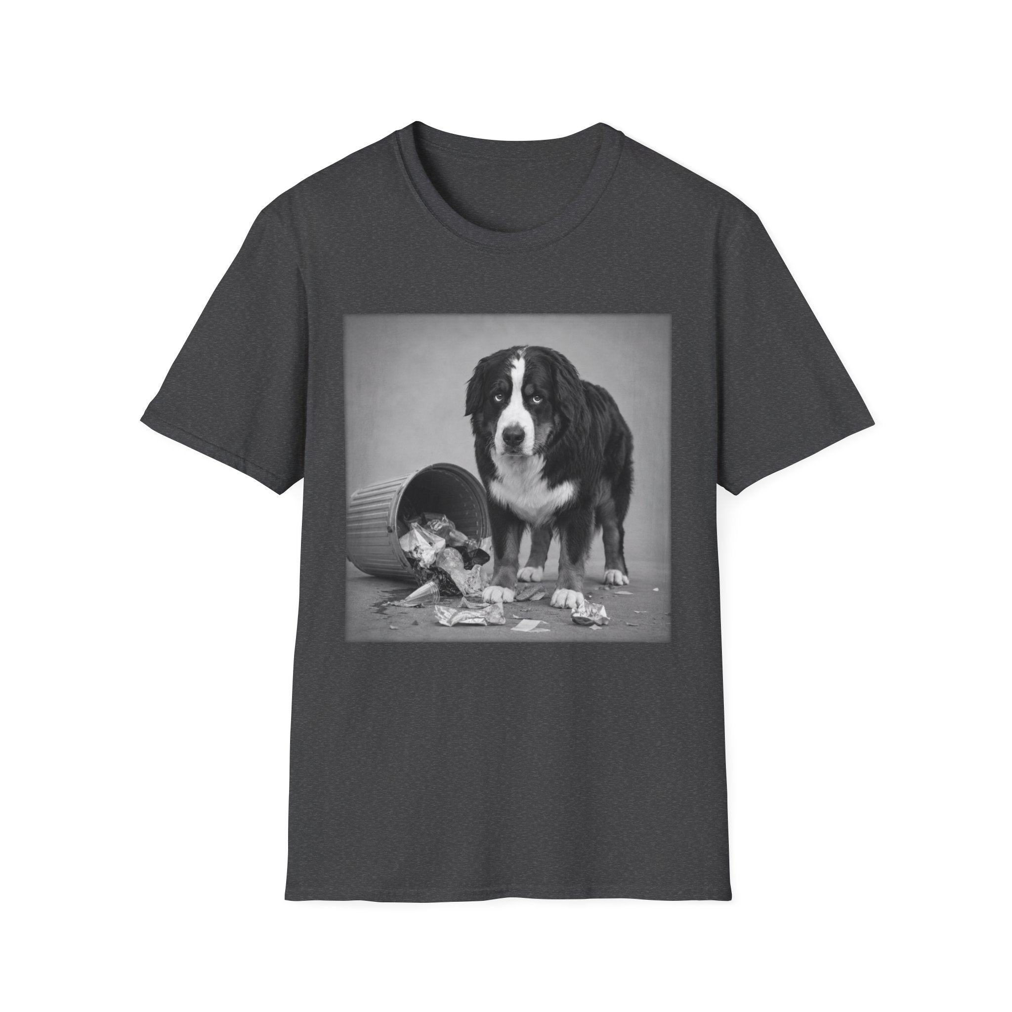Bernese Mountain Dog Garbage Bad Dog T-Shirt