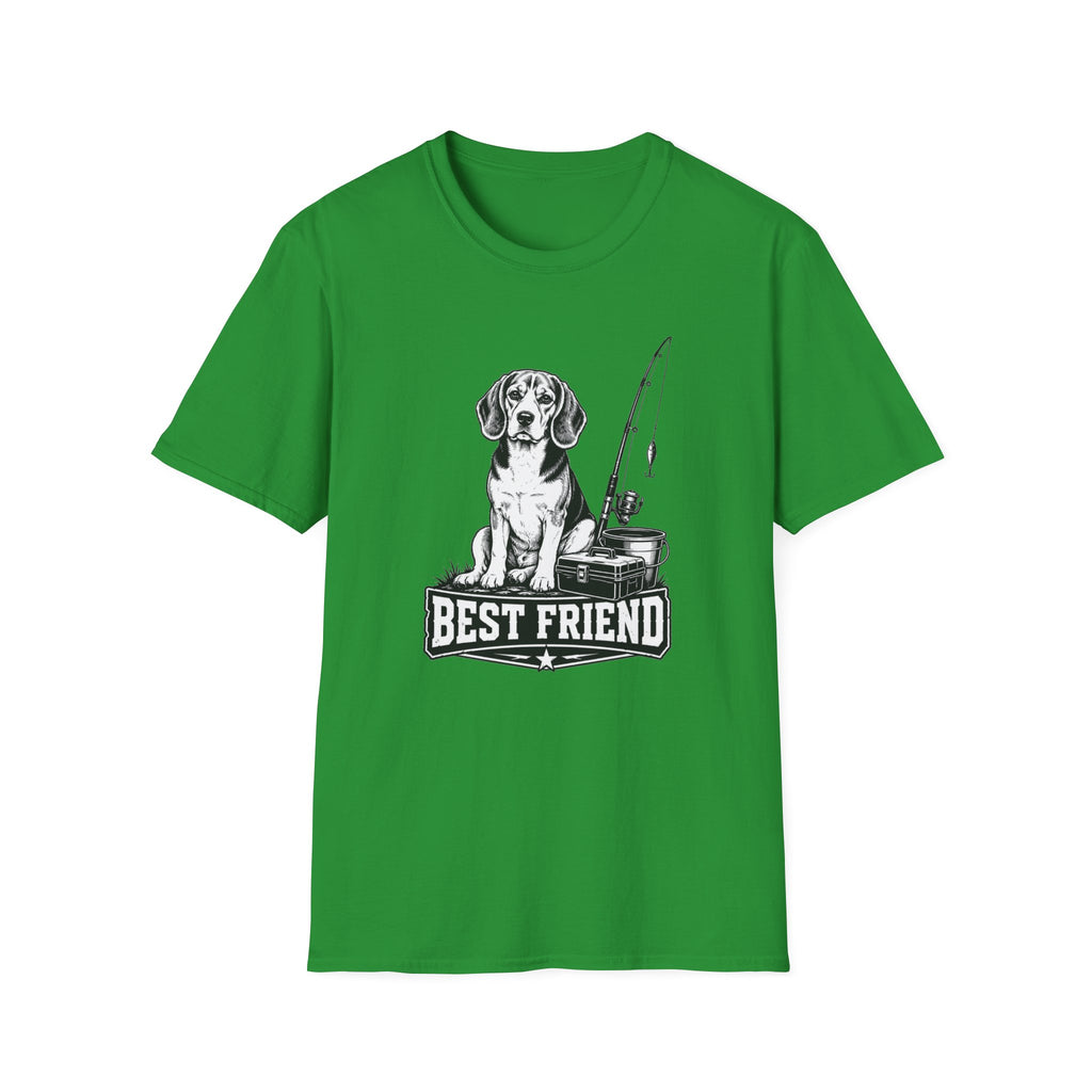 Beagle Best Friend Fishing too T-Shirt