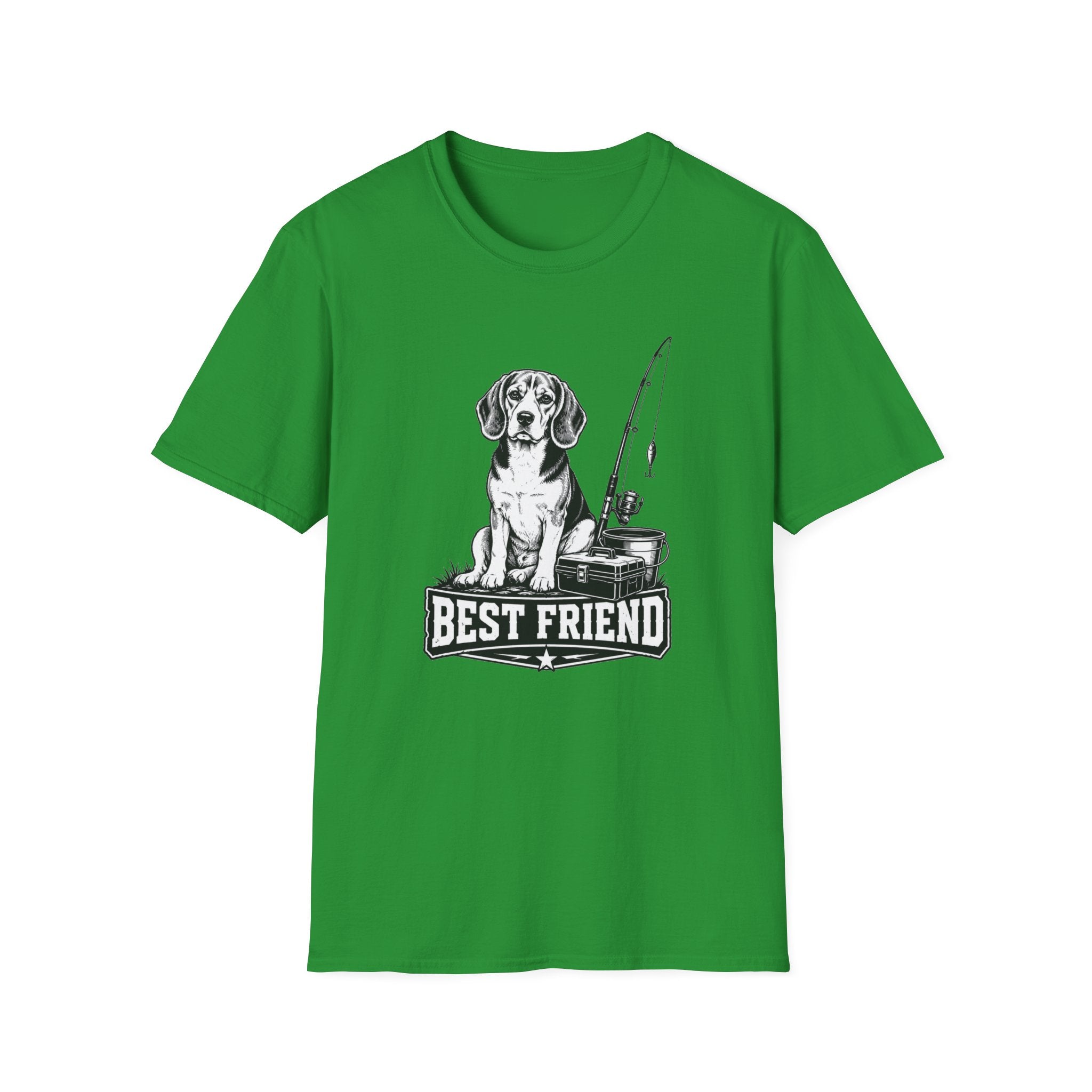 Beagle Best Friend Fishing too T-Shirt