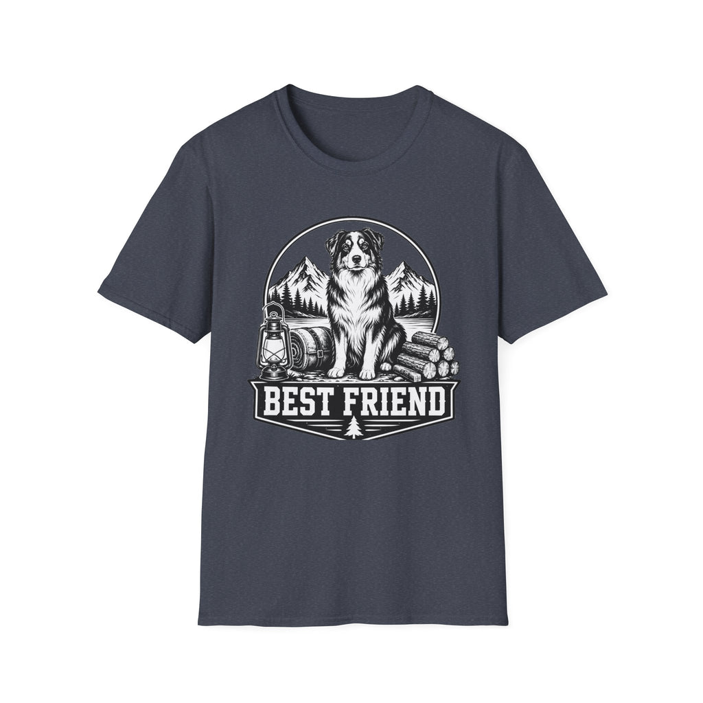 Australian Shepherd Best Friend Camping T-Shirt