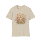 Golden Retriever Floral Camouflage T-Shirt