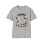 Dog Mom Weekend Flow Map T-Shirt