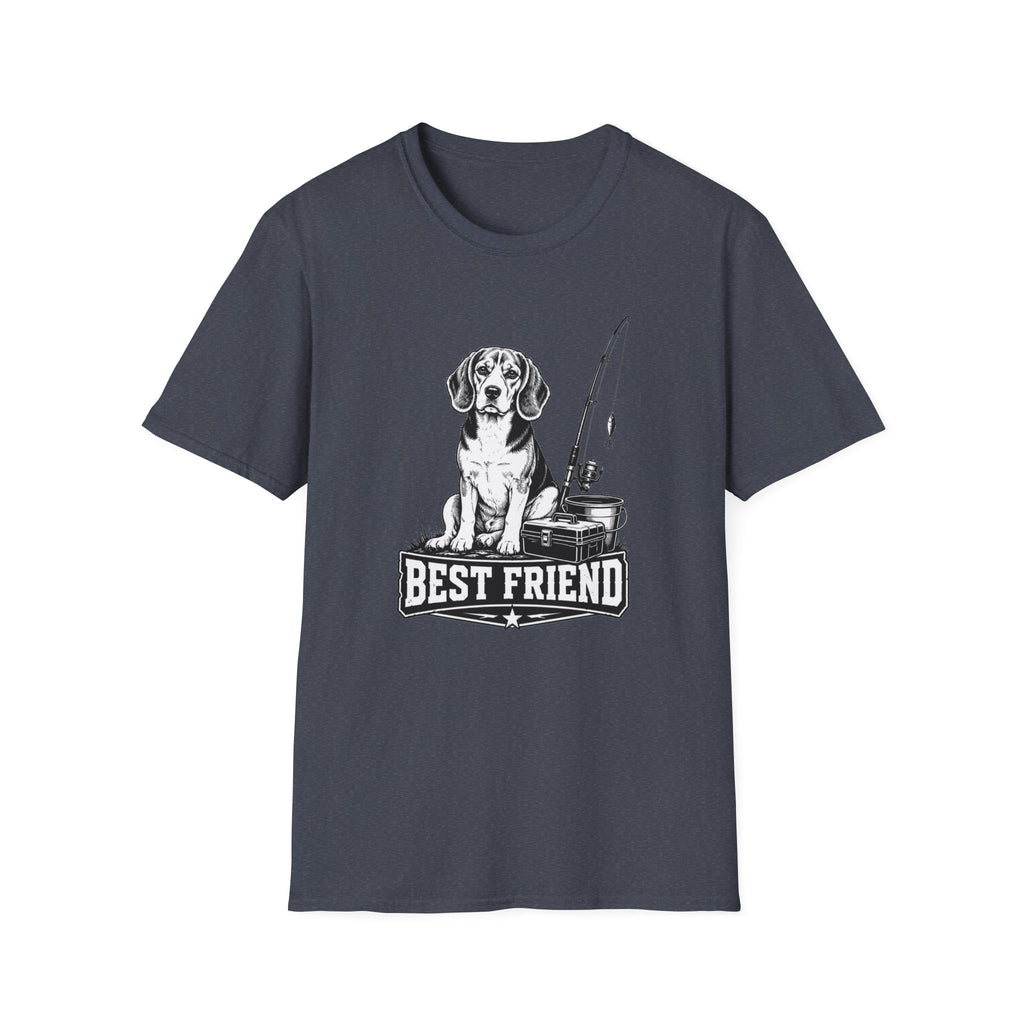 Beagle Best Friend Fishing too T-Shirt