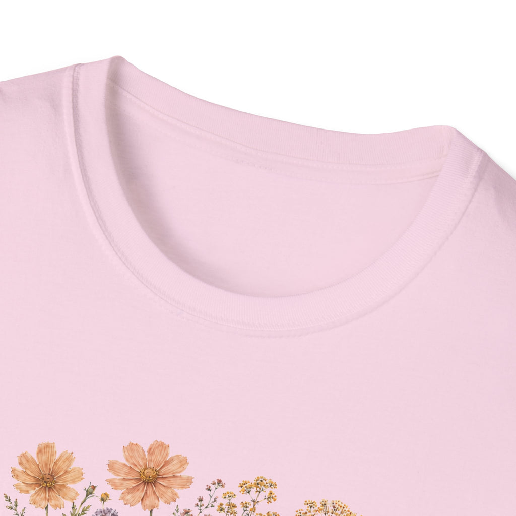 German Shepherd Floral Camouflage T-Shirt