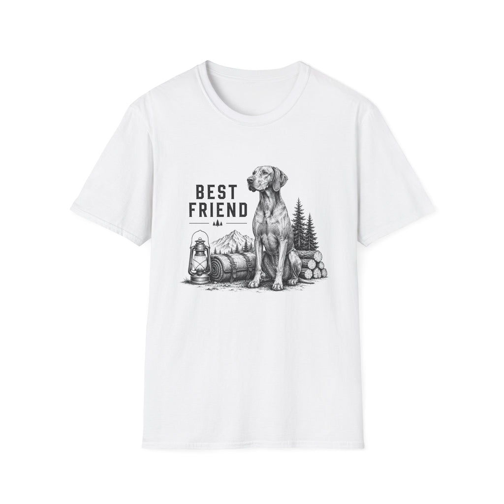 Vizsla Best Friend Camping T-Shirt