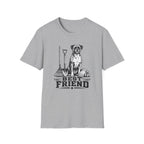 Boxer Best Friend Yardwork T-Shirt