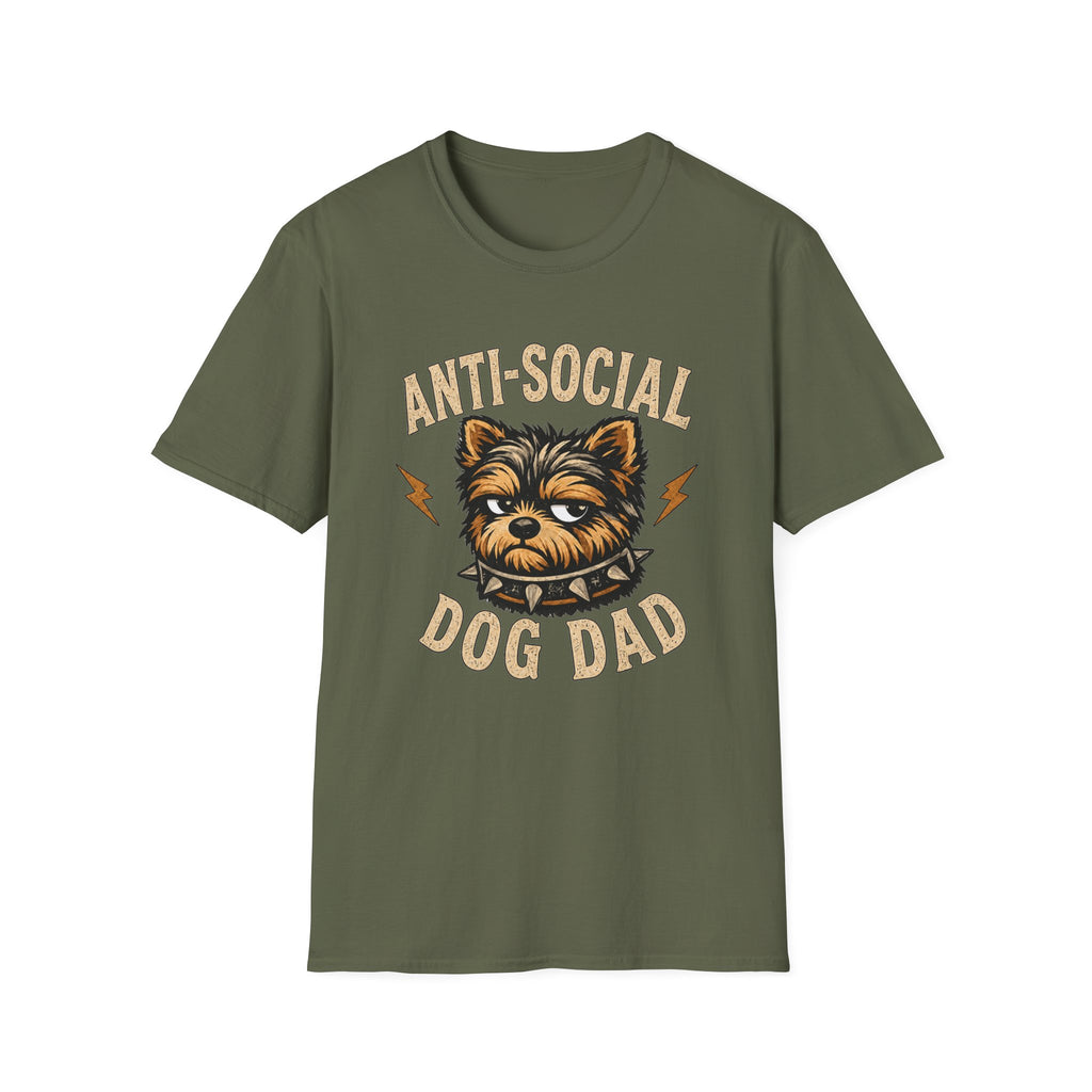 Anti-Social Dog Dad T-Shirt