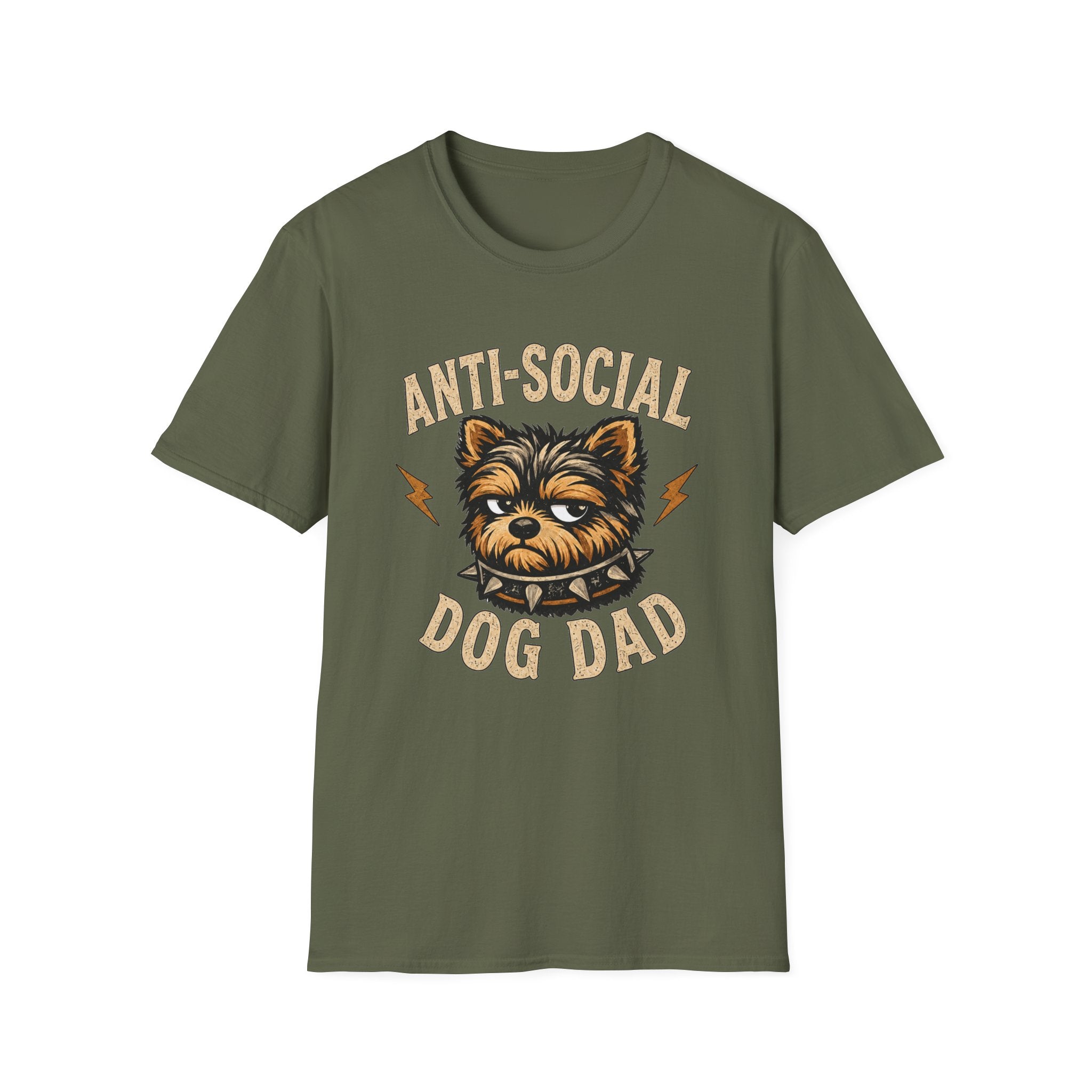 Anti-Social Dog Dad T-Shirt