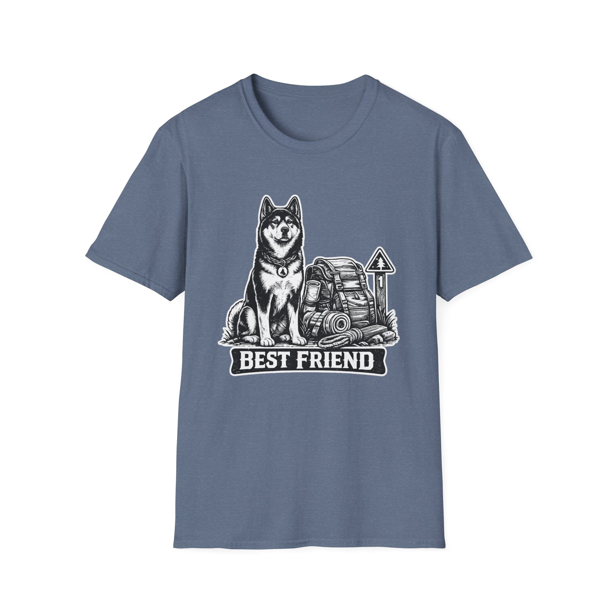 Akita Best Friend Hiking T-Shirt