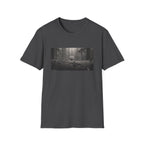 Retriever Behind A Log Pose T-Shirt