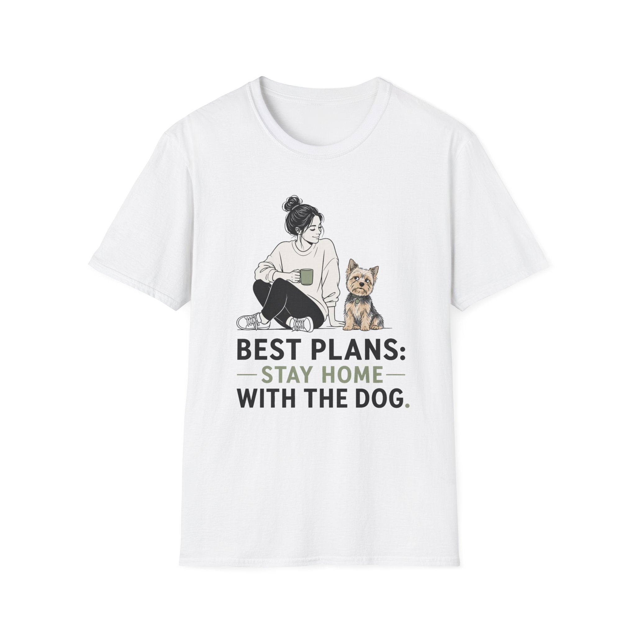 Best Plans Home With Dog T-Shirt