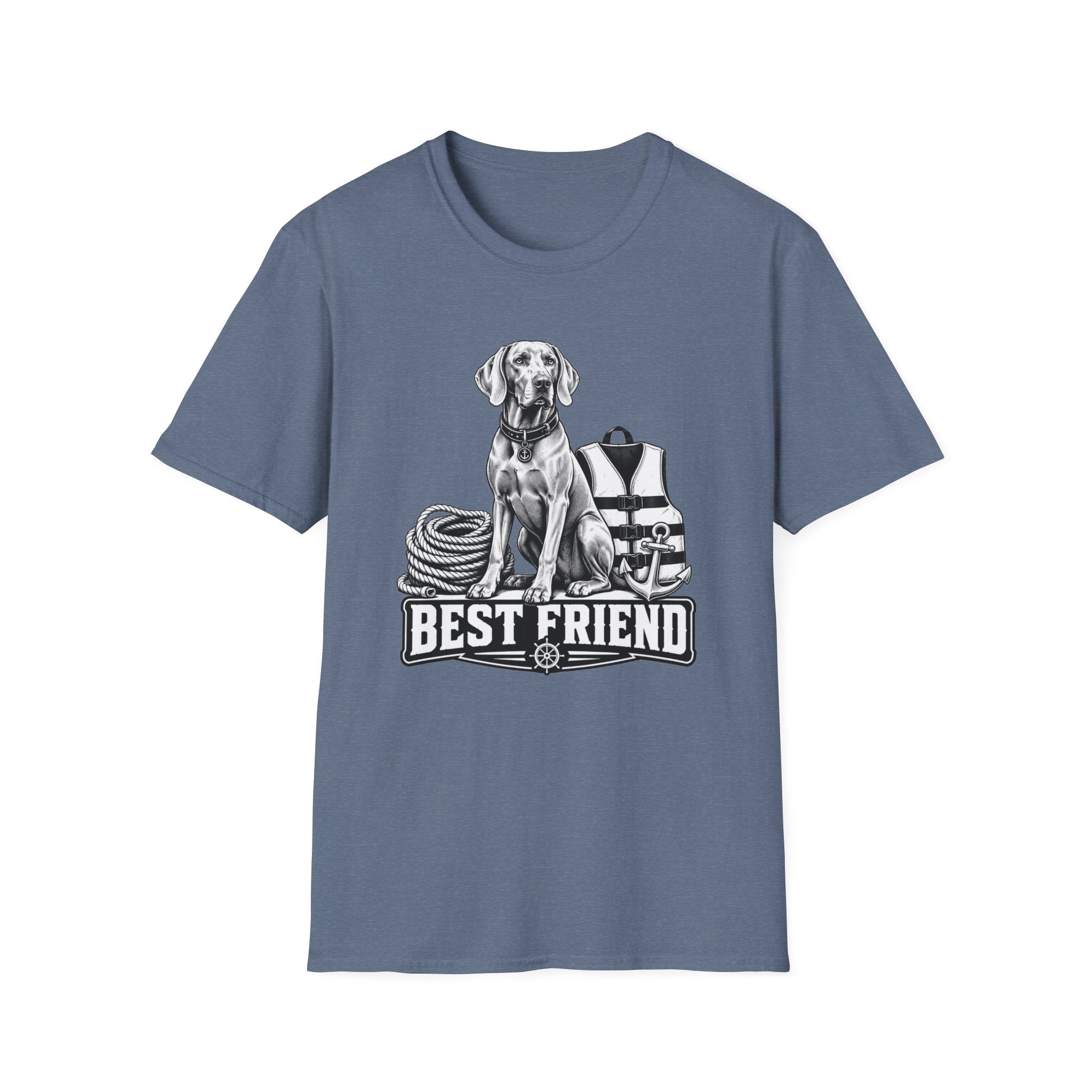 Weimaraner Best Friend Boating T-Shirt