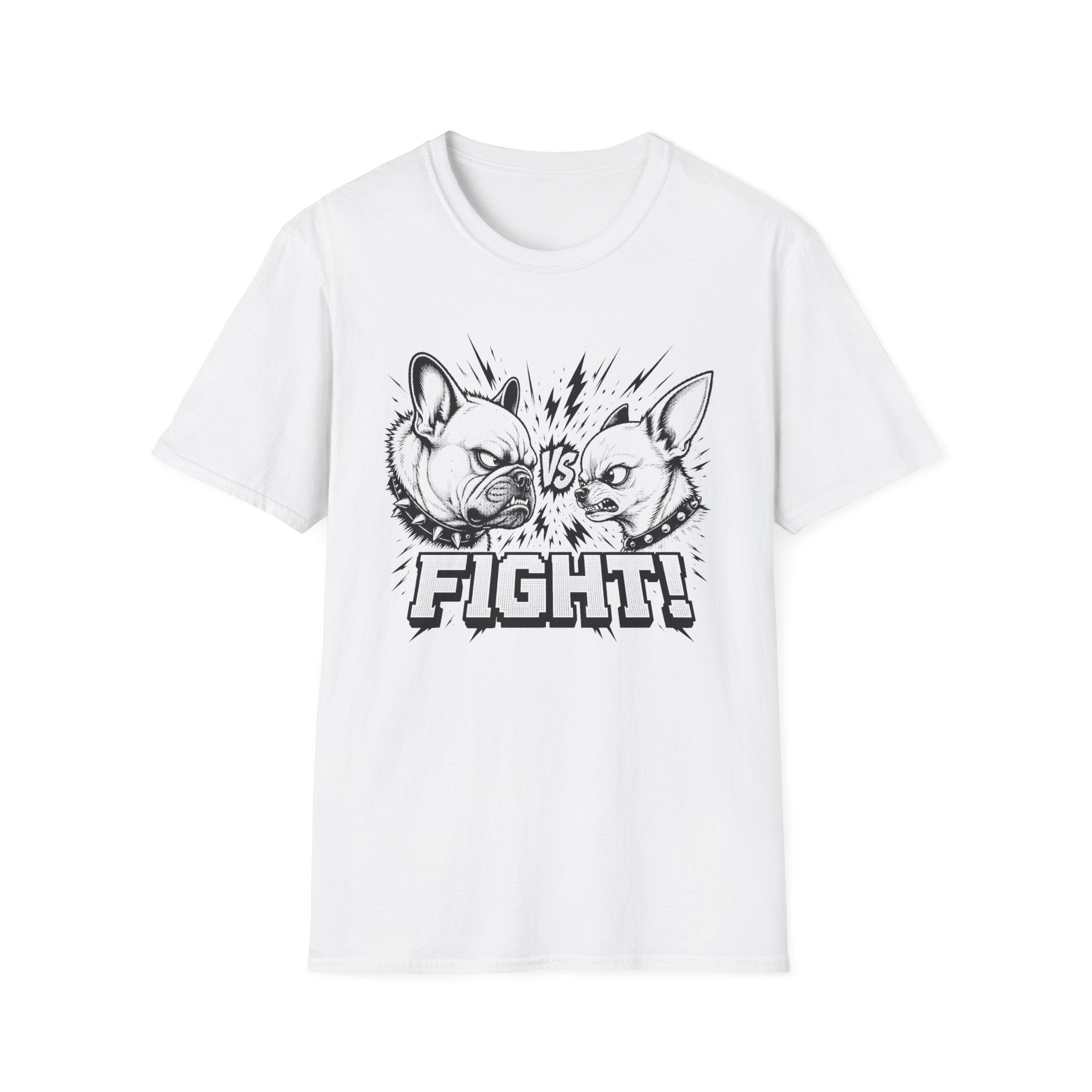 Bulldog VS Chihuahua T-Shirt