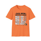 Dog Mom Weekend Planner T-Shirt