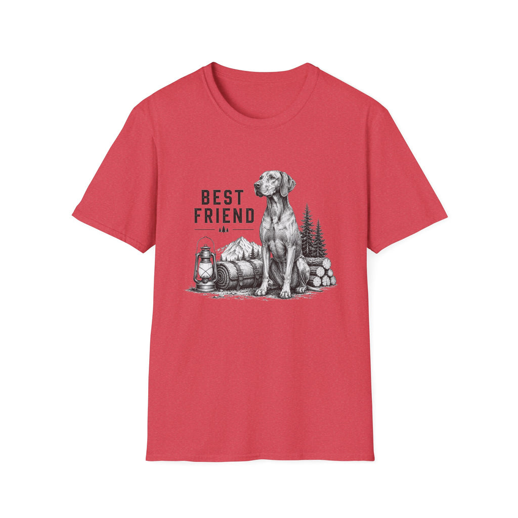 Vizsla Best Friend Camping T-Shirt