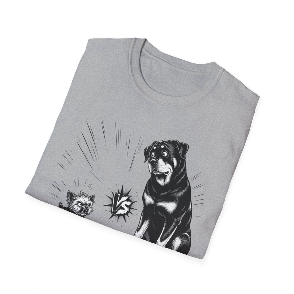 Yorkie VS Rottie T-Shirt