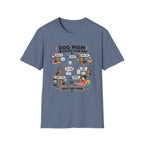 Dog Mom Weekend Flow Map T-Shirt