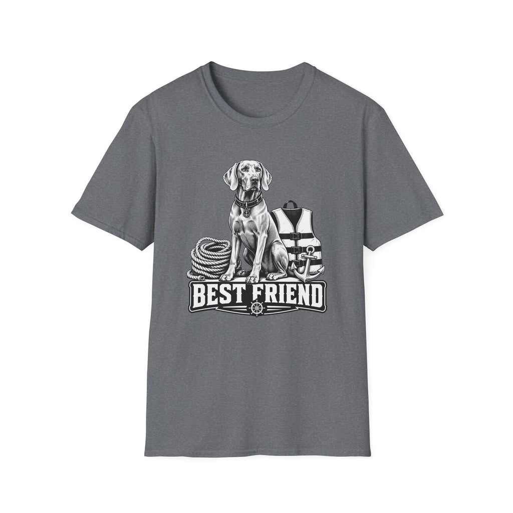 Weimaraner Best Friend Boating T-Shirt