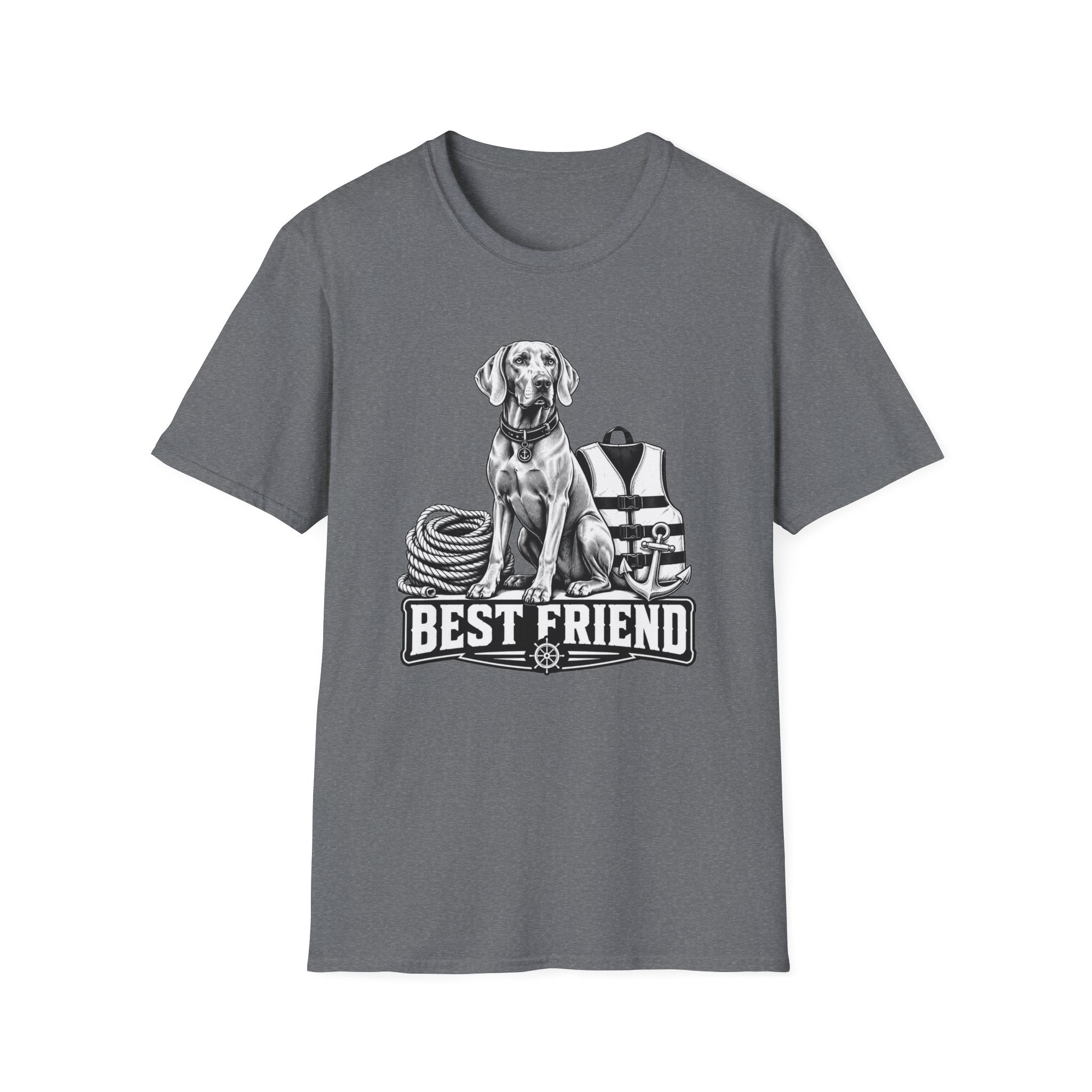 Weimaraner Best Friend Boating T-Shirt