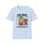 Dog Mom Social Battery T-Shirt