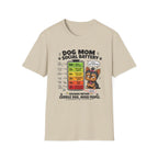 Dog Mom Social Battery T-Shirt