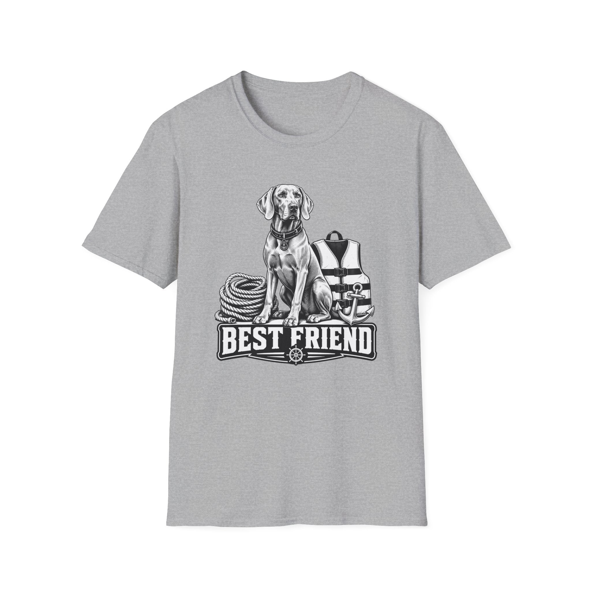 Weimaraner Best Friend Boating T-Shirt