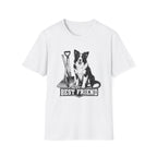 Border Collie Best Friend Yardwork T-Shirt