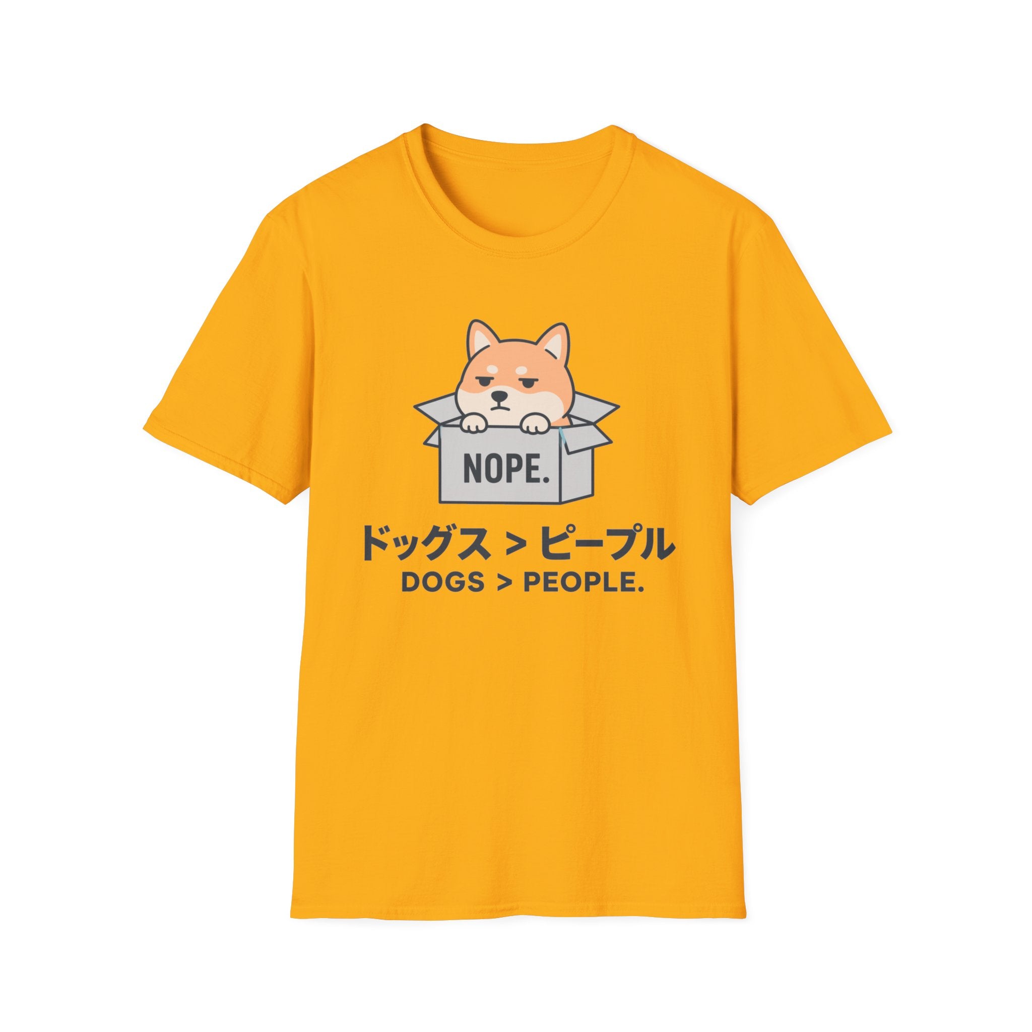 Nope Dogs > People T-Shirt