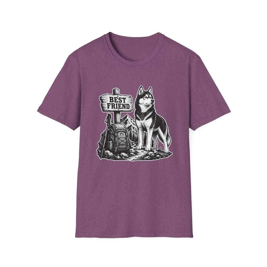 Husky Best Friend Hiking T-Shirt
