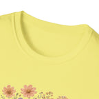 German Shepherd Floral Camouflage T-Shirt