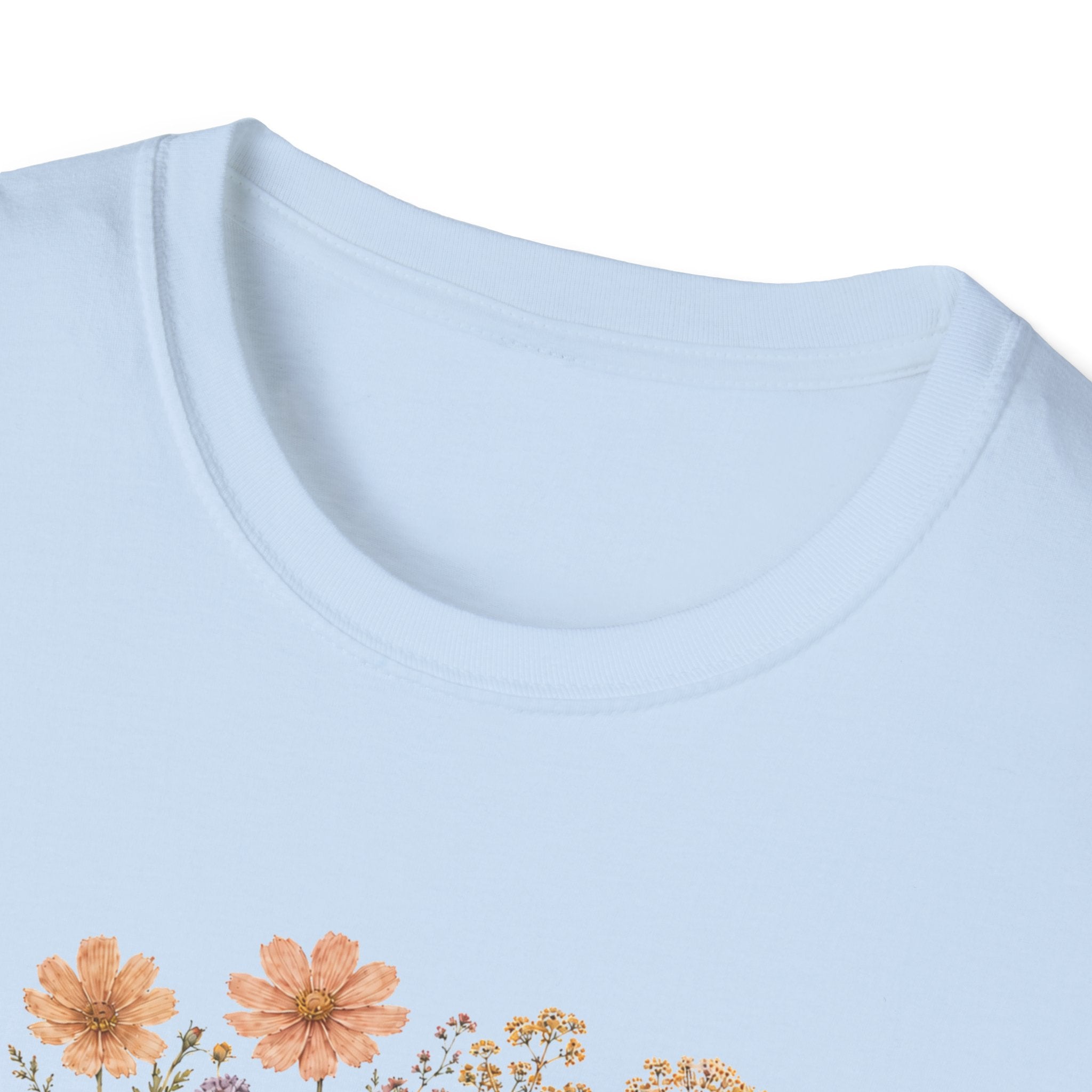 German Shepherd Floral Camouflage T-Shirt