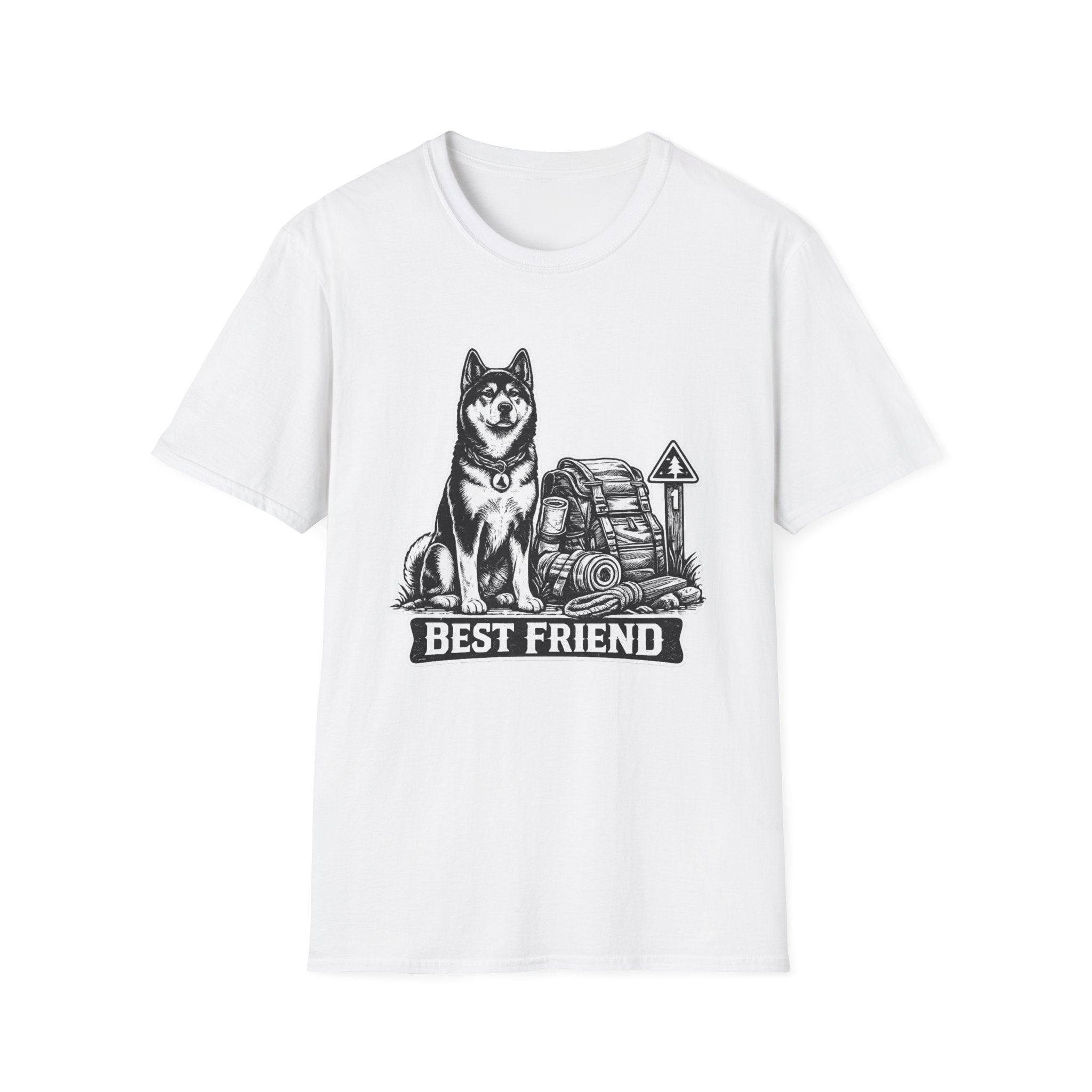 Akita Best Friend Hiking T-Shirt
