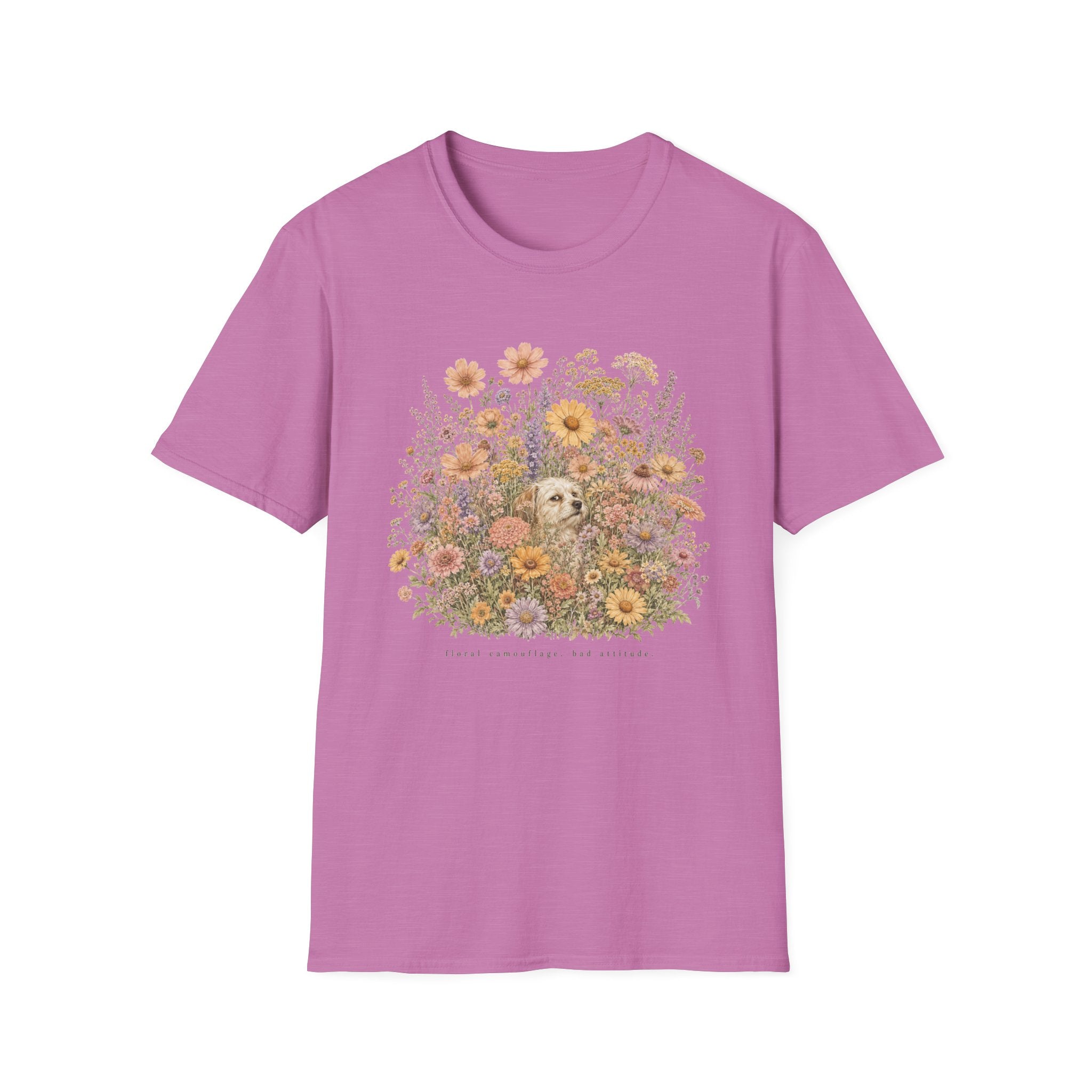 Terrier Floral Camouflage T-Shirt