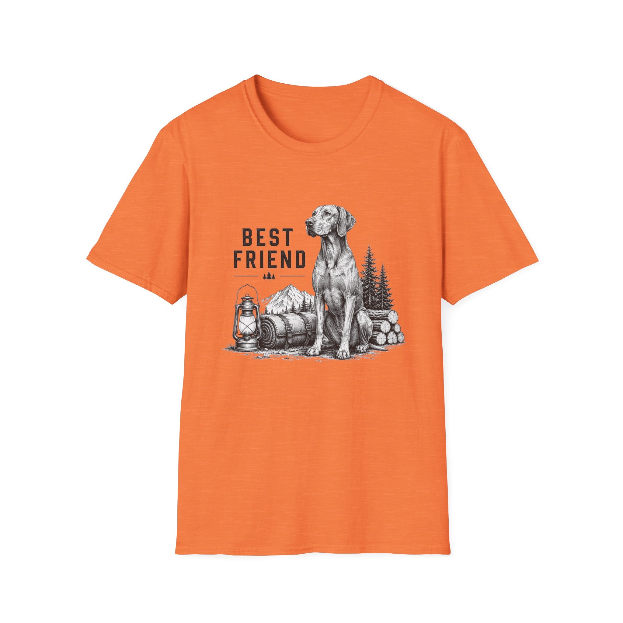 Vizsla Best Friend Camping T-Shirt