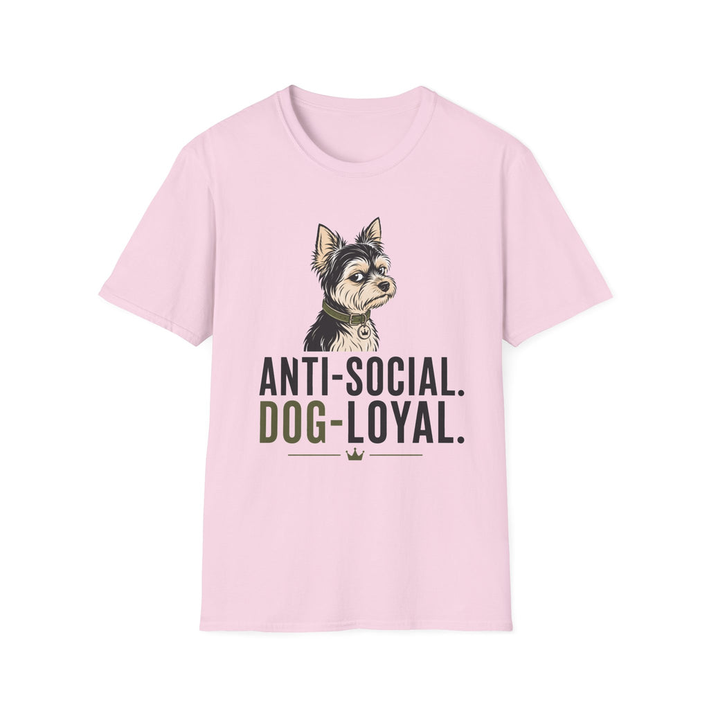 Anti Social Dog Loyal T-Shirt