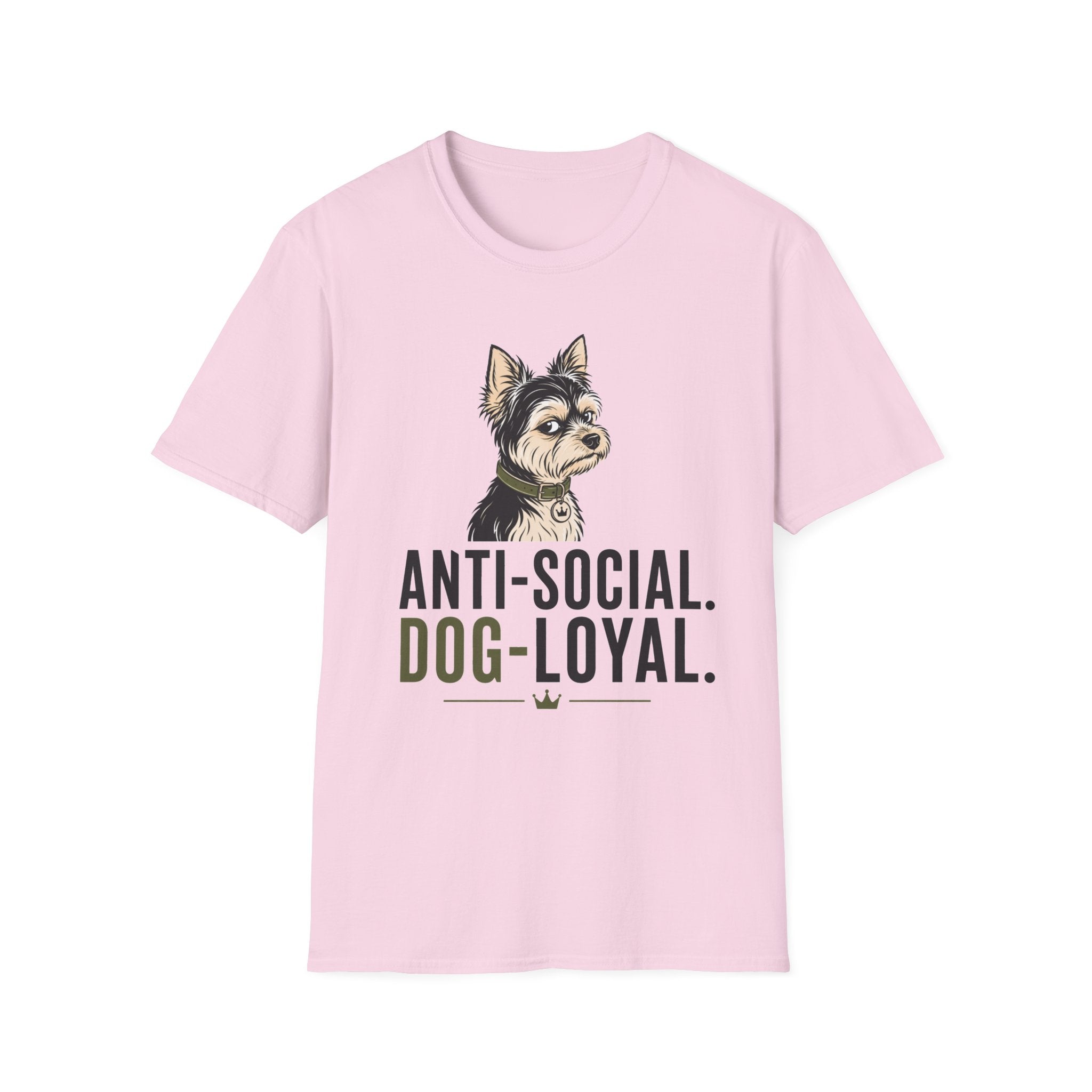 Anti Social Dog Loyal T-Shirt