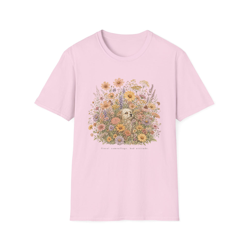 Terrier Floral Camouflage T-Shirt