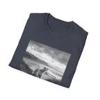 Whippet On The Beach Pose T-Shirt
