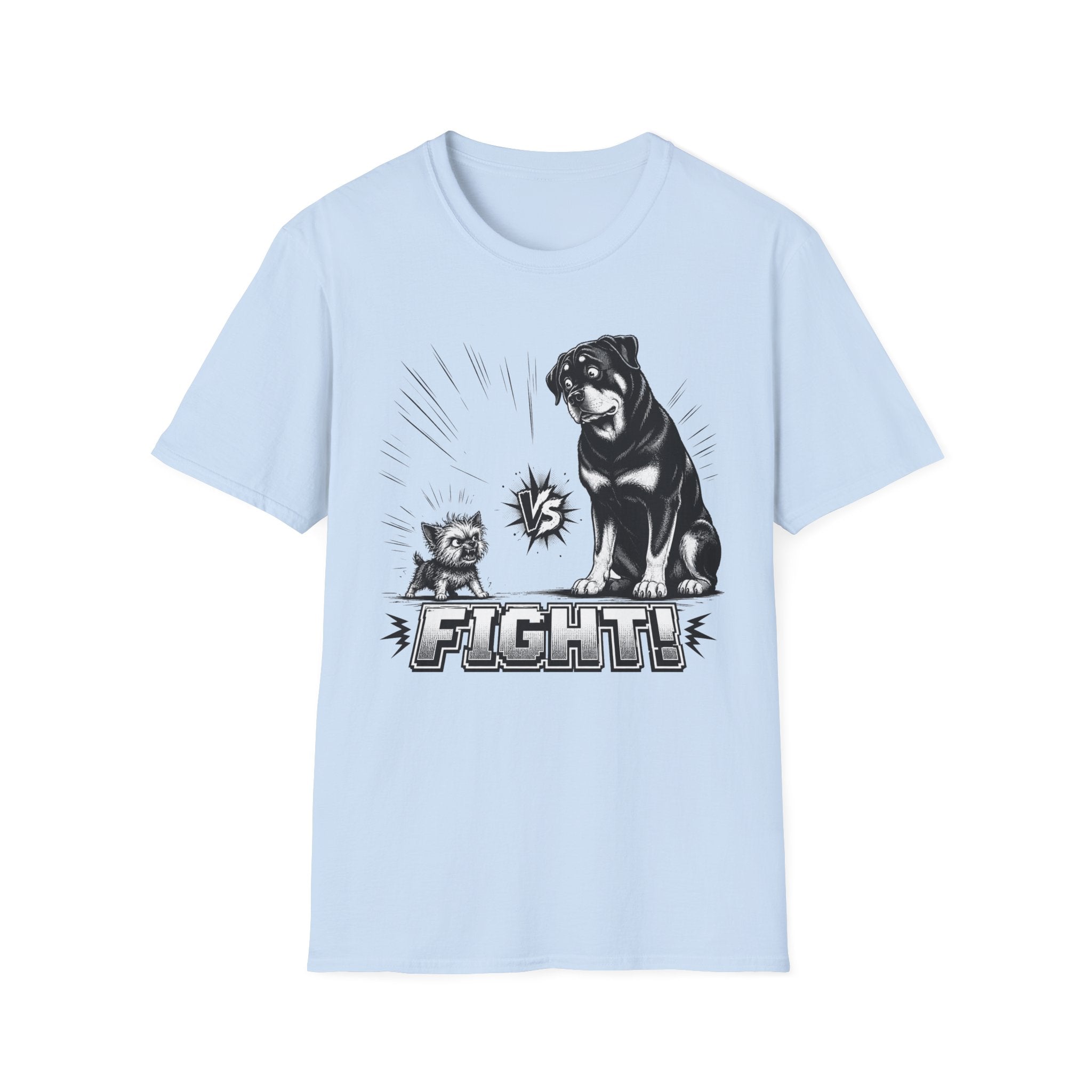 Yorkie VS Rottie T-Shirt