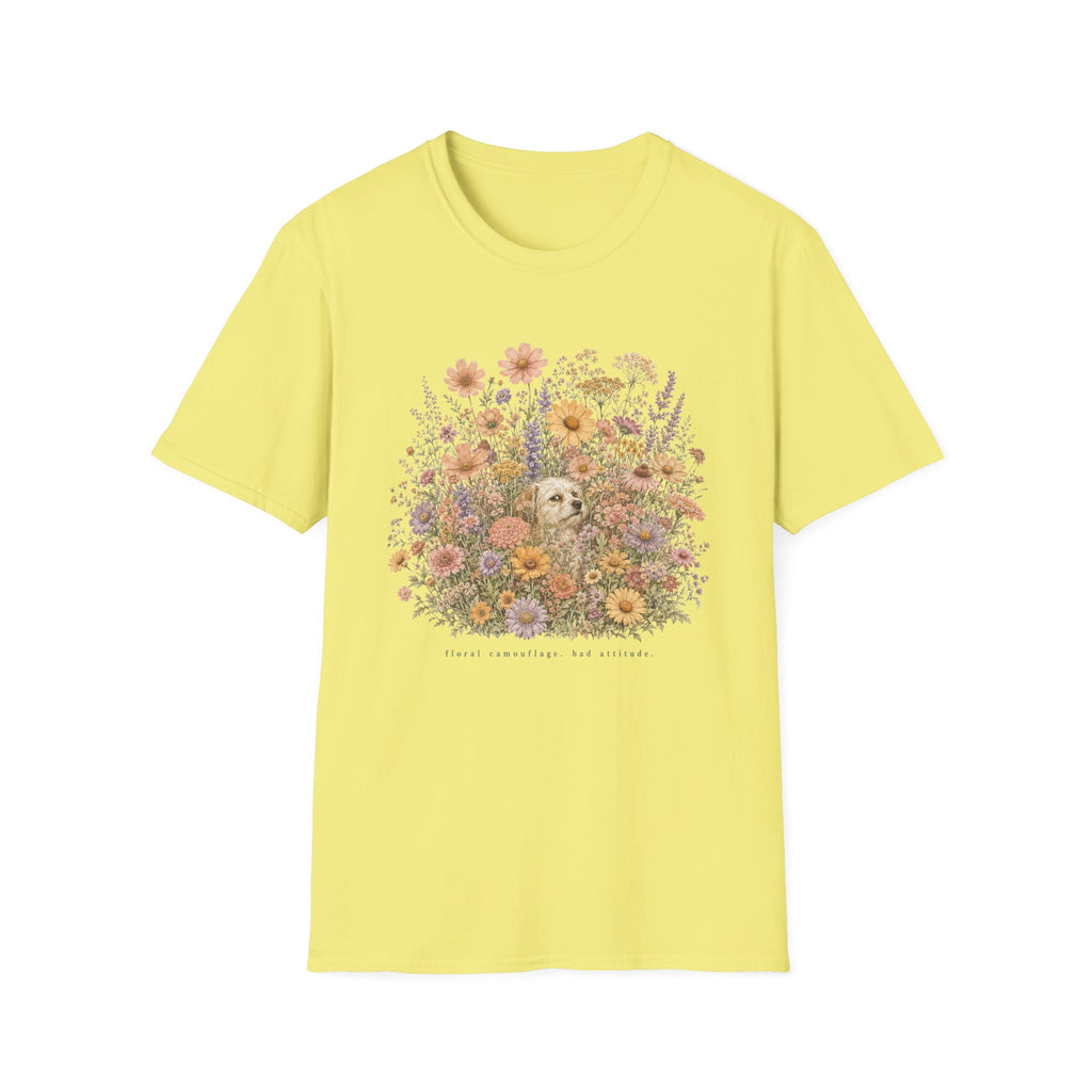 Terrier Floral Camouflage T-Shirt