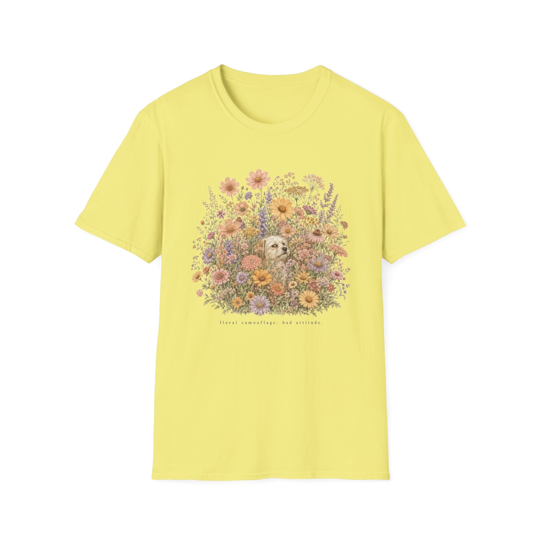 Terrier Floral Camouflage T-Shirt