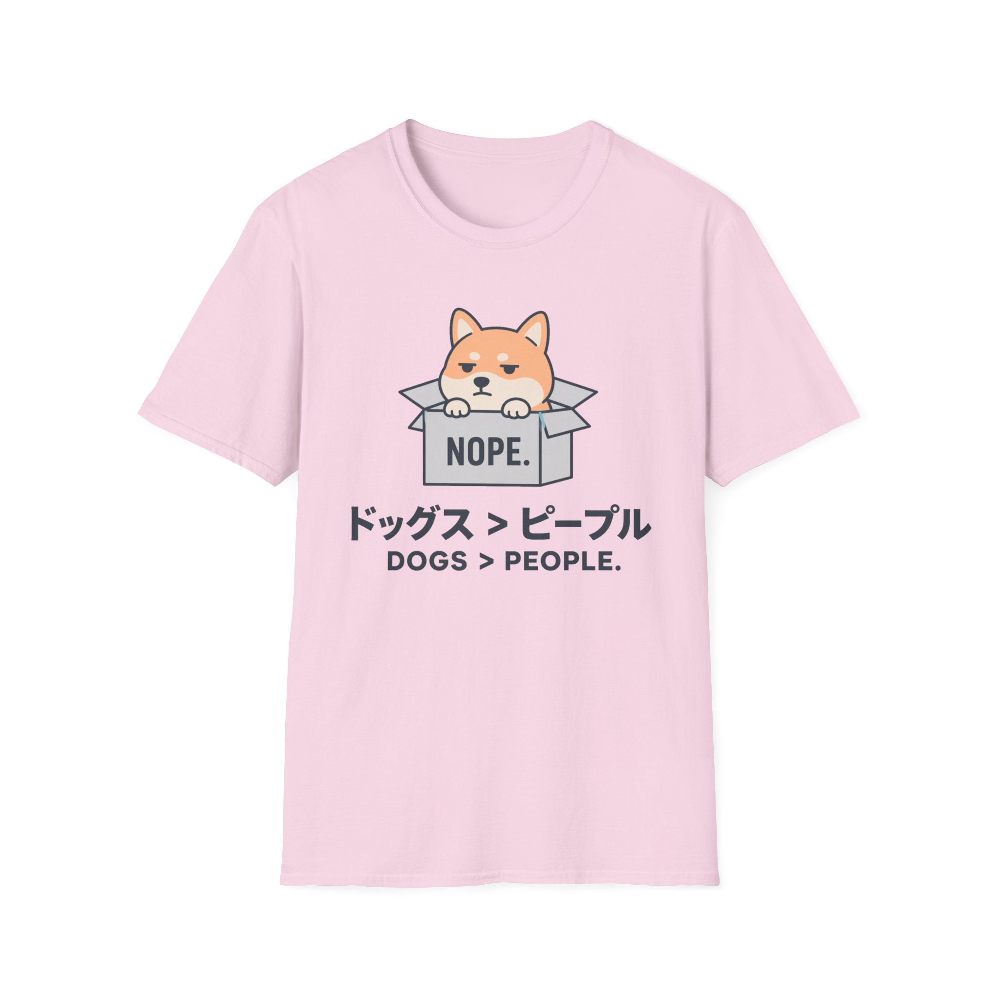 Nope Dogs > People T-Shirt